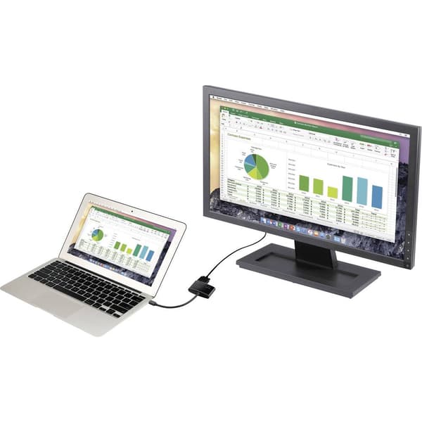 Renkforce Mini-DisplayPort till HDMI- + VGA-adapter