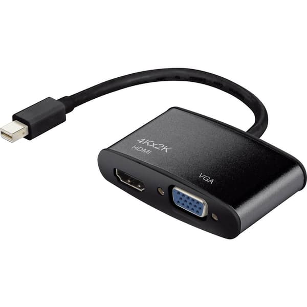 Renkforce Mini-DisplayPort till HDMI- + VGA-adapter