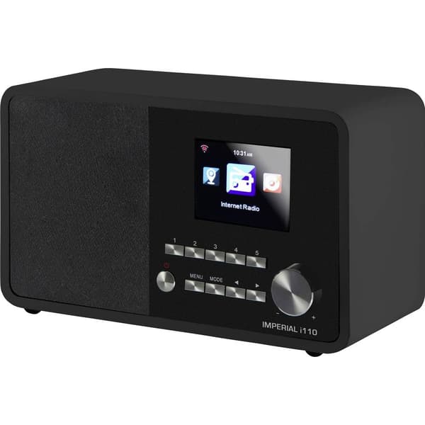 Internet-bordsradio Imperial i110 Internet Svart
