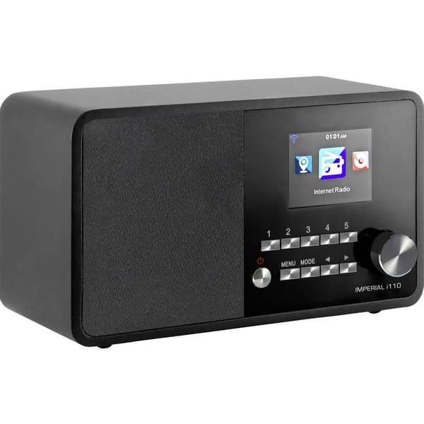 Internet-bordsradio Imperial i110 Internet Svart