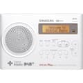 Miniatyrbild 2 av 4: Väskradio Sangean DPR-69+ DAB+, FM Batteri-laddningsfunktion Vit