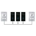 Miniatyrbild 3 av 4: m-e modern-electronics ADV 111 WW Vistadoor Porttelefon Sladd Komplett-set 1 Familjshus Rostfritt stål, Vit