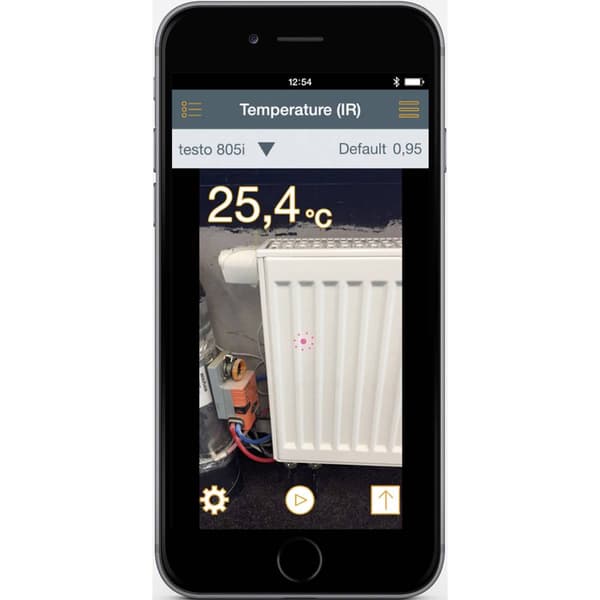 testo 805i Smart Probes IR-termometer Optik 10:1 -30 - 250 °C