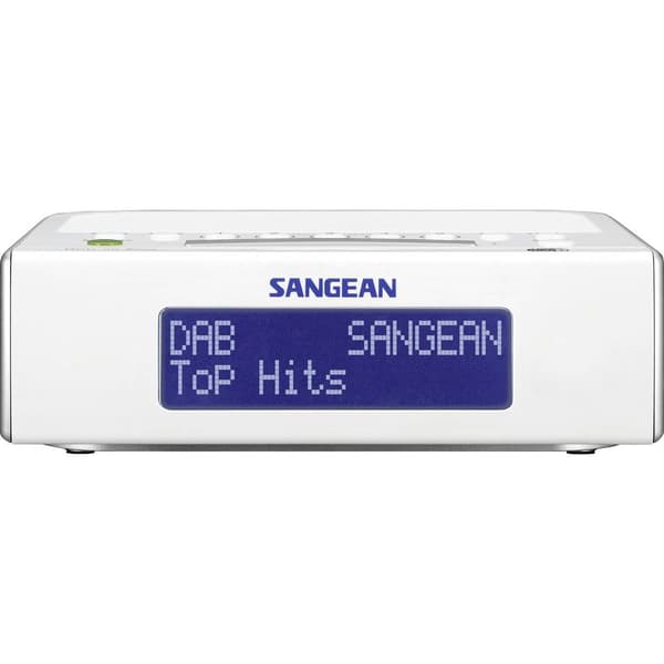 Klockradio Sangean DCR-89+ DAB+, FM Vit