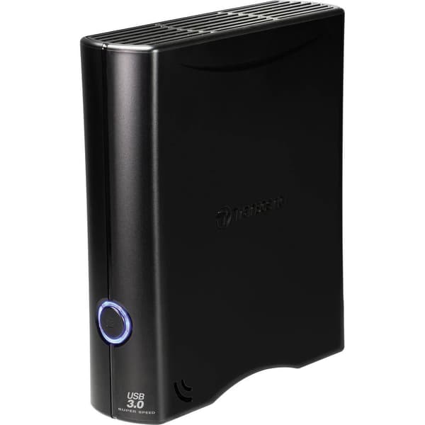 Transcend StoreJet® 35T3 4 TB Extern hårddisk 3.5 USB 3.2 Gen 1 Svart TS4TSJ35T3