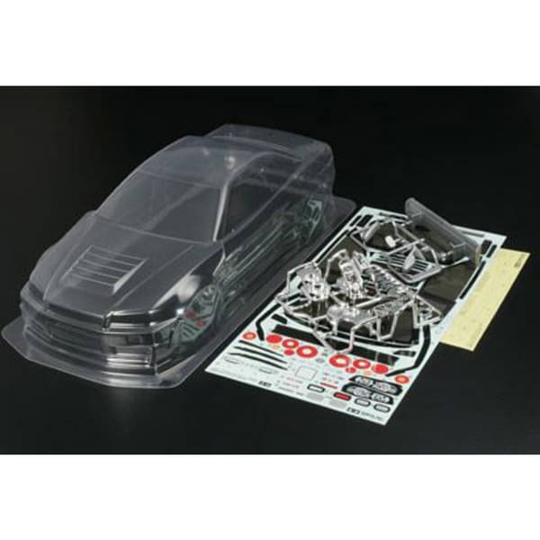 Tamiya 51246 1:10 Kaross Nismo R34 GT-R 185 mm Olackerad