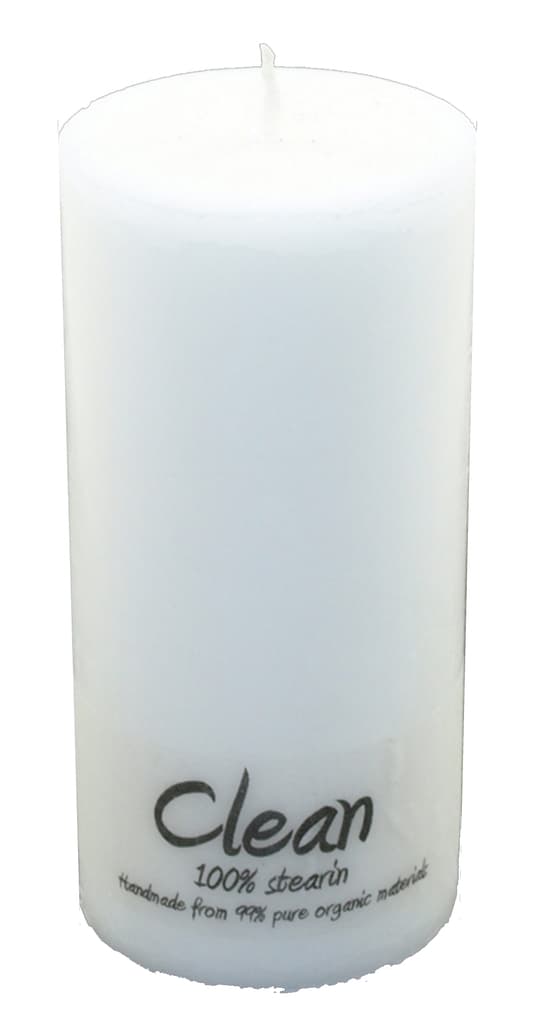 Blockljus 4-p 100% stearin d7x15cm