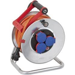 Brennenstuhl 1198370 Kabeltromle 25.00 m Orange Schuko-stik