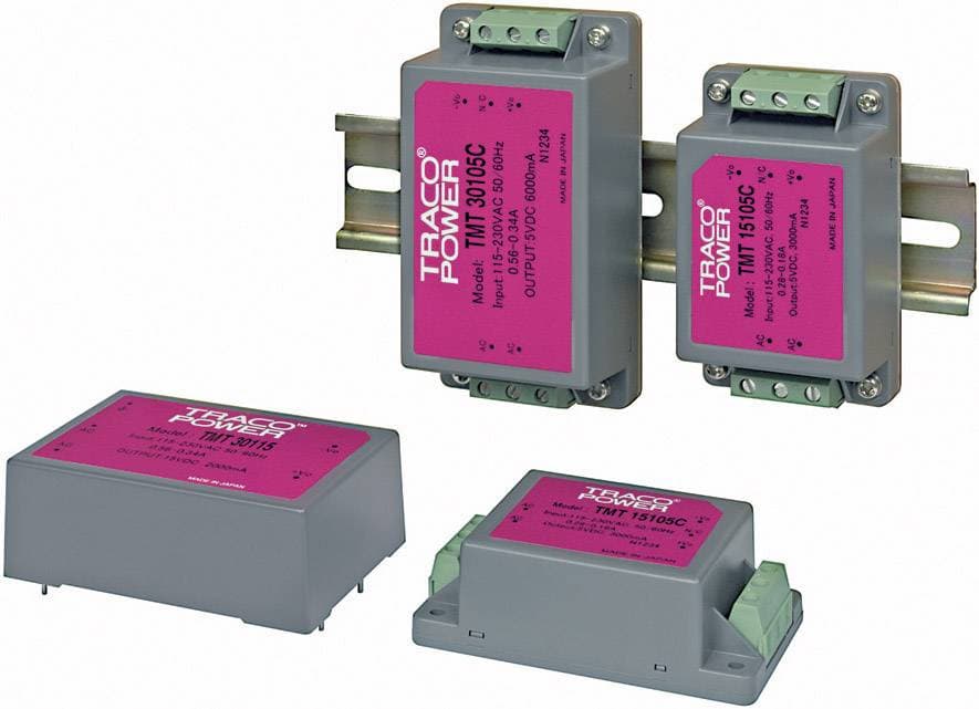 AC/DC-printstrmforsyning TracoPower TMT 15124C 24 V/DC 0.625 A 15 W