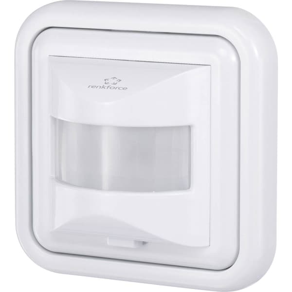 Renkforce 4016139070186 PIR-rörelsedetektor Infälld 160 ° Relä Vit IP20