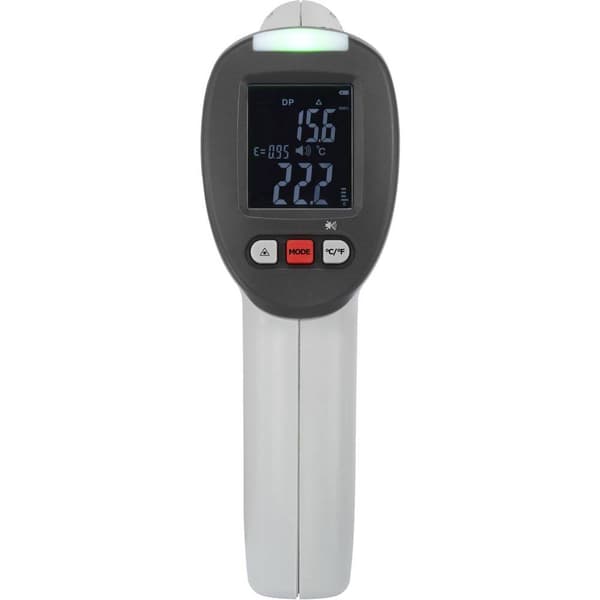 VOLTCRAFT IR-SCAN-350RH/2 IR-termometer Optik 20:1 -50 - +380 °C Pyrometer, Daggpunktsmätare