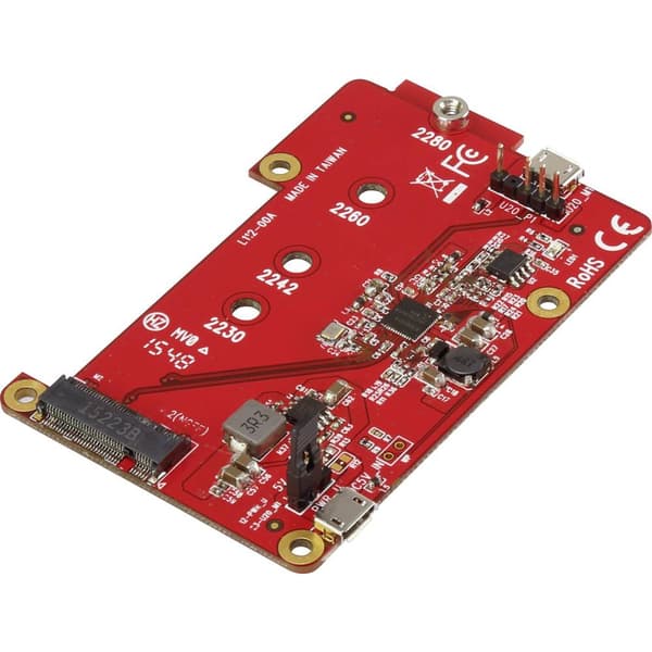 M.2 DTE/DCE expansionskort för Raspberry Pi