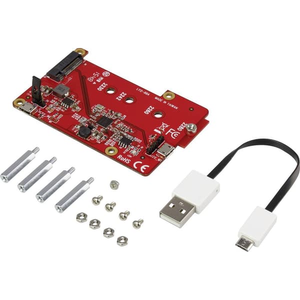 M.2 DTE/DCE expansionskort för Raspberry Pi