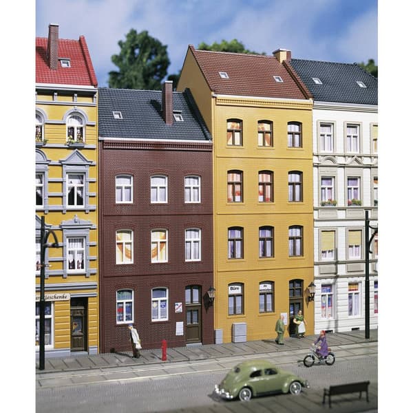 Stadshus Schmidtstrasse nr 21/23 H0 Auhagen 11397 Multifärg