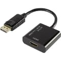 Miniatyrbild 1 av 4: Renkforce RF-4222524 DisplayPort / HDMI Adapter [1x DisplayPort hane - 1x HDMI hona] Svart guldpläterad kontakt 10.00 c