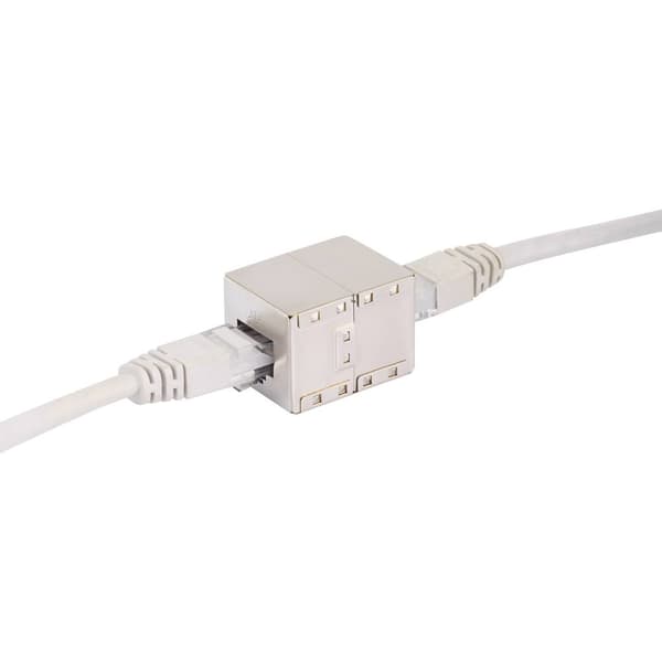 Renkforce RJ45 Nätverk Adapter CAT 6 [1x RJ45 hona - 1x RJ45 hona] Metall