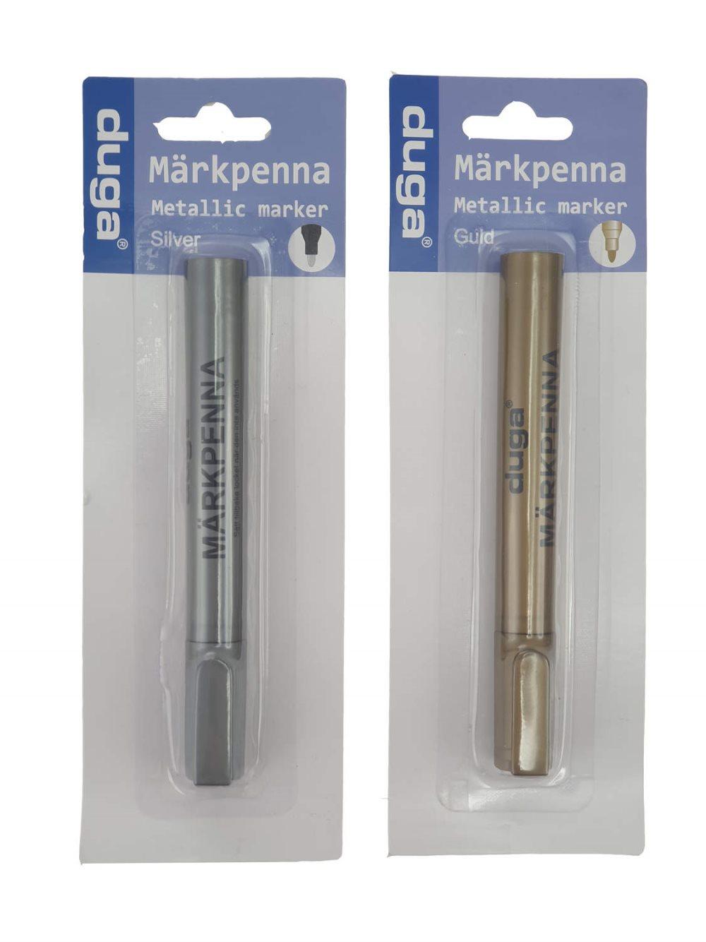 Penna Märkpenna silver / guld 2-pack