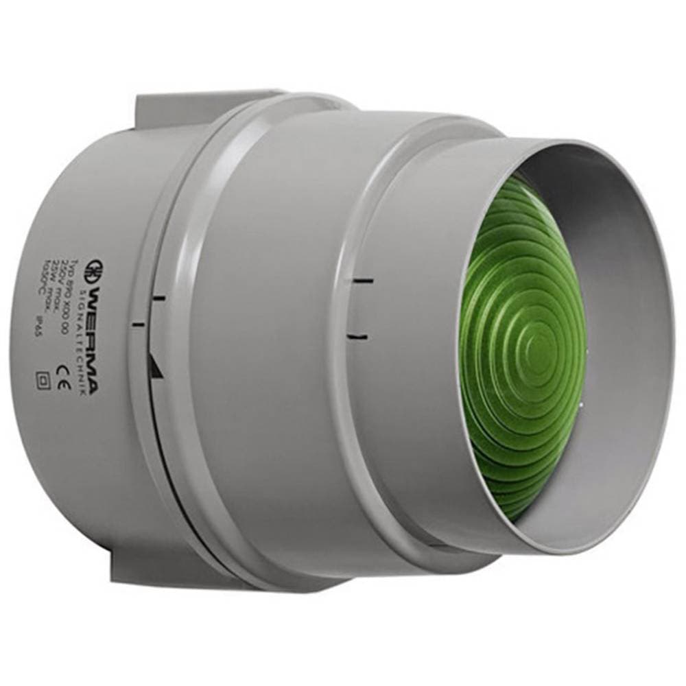 Signallampa Werma Signaltechnik 890.200.00 N/A Kontinuerligt ljus 12 V/AC, 12 V/DC, 24 V/AC, 24 V/DC, 48 V/AC, 48 V/DC,