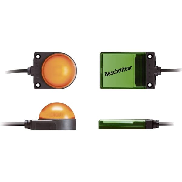 Idec Signallampa LED LH1D-D2HQ4C30R LH1D-D2HQ4C30R Röd Kontinuerligt ljus 24 V/DC, 24 V/AC