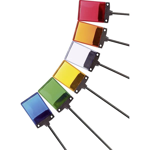 Idec Signallampa LED LH1D-H2HQ4C30Y LH1D-H2HQ4C30Y Gul Kontinuerligt ljus 24 V/DC, 24 V/AC