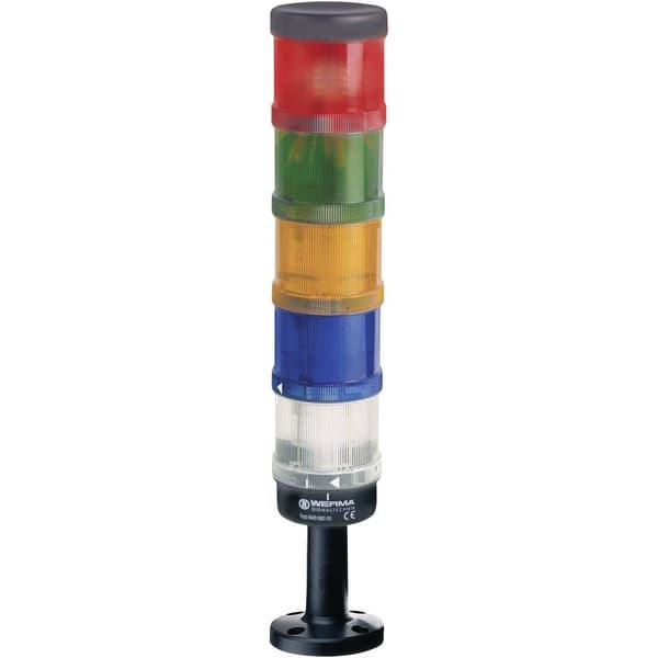 Werma Signaltechnik Signalpelarelement 644.400.75 KombiSIGN 71 LED Vit 1 st