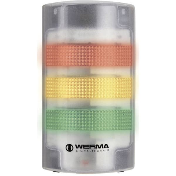 Werma Signaltechnik Signalpelare 691.100.55 KombiSIGN 71 LED Vit 1 st