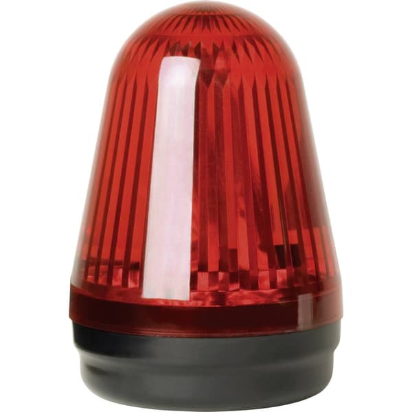 ComPro Signallampa LED Blitzleuchte BL90 15F CO/BL/90/R/024/15F Röd Kontinuerligt ljus, Blixtljus, Rundljus 24 V/DC, 24