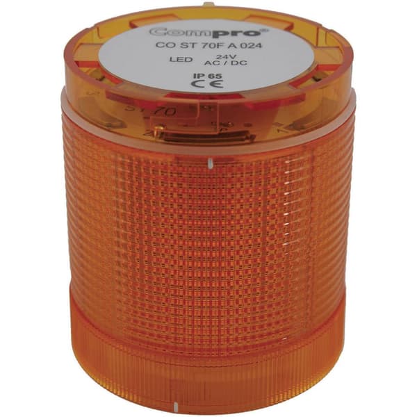 ComPro Signalpelarelement CO ST 70 AL 024 6F CO ST 70 LED Gul 1 st