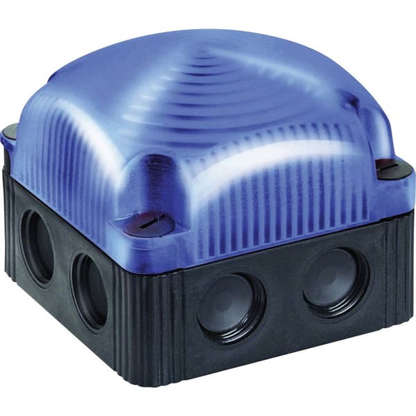 Werma Signaltechnik Signallampa LED 853.500.55 853.500.55 Blå Kontinuerligt ljus 24 V/DC