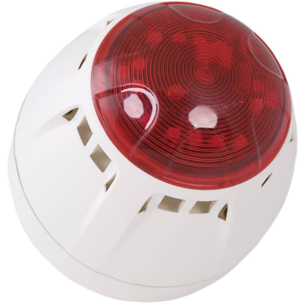 Larmsiren med blixtlampa Chiasso Razor ComPro Chiasso Razor CH/100/AV/DW N/A IP65 Vit