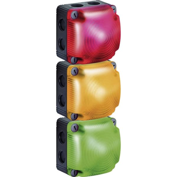Werma Signaltechnik Signallampa LED 853.310.60 853.310.60 Gul Blixtljus 230 V/AC