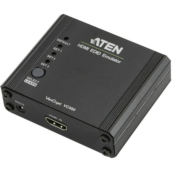 ATEN VC080 HDMI Adapter [1x HDMI hona - 1x HDMI hona] Svart Svart