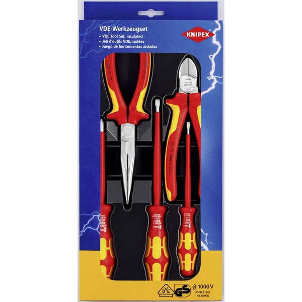 Knipex 00 20 13 Verktygsset VDE 5 delar