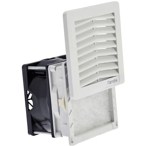Fandis FF08GA230UF Skåpfläkt 230 V/AC 12 W (B x H x D) 106.5 x 106.5 x 72.8 mm 1 st