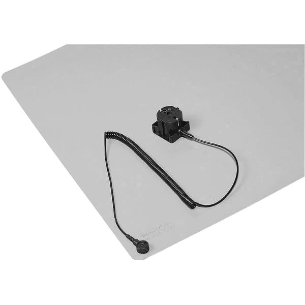 Bernstein Tools for Electronics 9-367 ESD-bordsmatta-set (L x B) 450 mm x 600 mm inkl. jordningskontakt