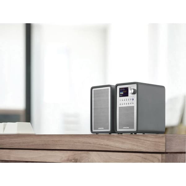 Internet-bordsradio Sangean WFR-70 (SmartLink 1) DAB+, FM, Internet Spotify-connect, DLNA-kompatibel Grå