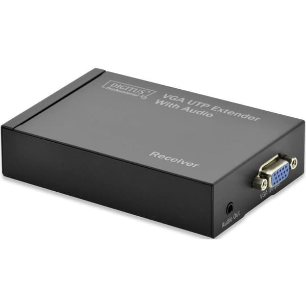 Digitus DS-53400 VGA Förlängning via nätverkskabel RJ45 300 m