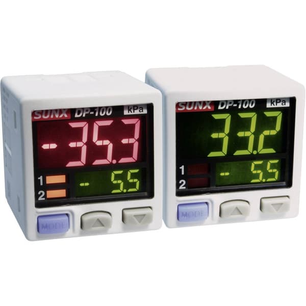Panasonic Trycksensor 1 st DP-101- E-P -1 bar till 1 bar Kabel med öppna ändar (L x B x H) 42.5 x 30 x 30 mm
