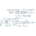 Miniatyrbild 4 av 4: Panasonic Beröringsfri givare induktiv PNP GX-H8A-P
