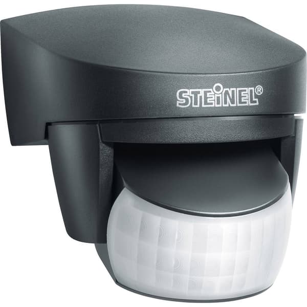 Steinel 608811 PIR-rörelsedetektor Vägg, Utanpåliggande Relä Svart IP54