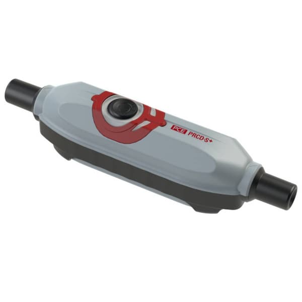 PCE 967011355 Grenpropp med personskydd Plast PRCD-S+ 230 V Grå, Svart, Röd IP55