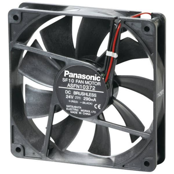 Panasonic ASFN16B72 Axialfläkt 24 V/DC 200.1 m³/h (L x B x H) 120 x 120 x 38 mm