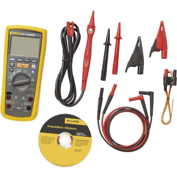 Fluke 1587 FC Isolationsprovare 50 V, 100 V, 250 V, 500 V, 1000 V 2 GΩ