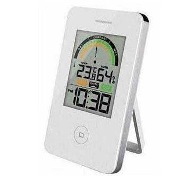 Hygrometer / Termometer m. klocka 214