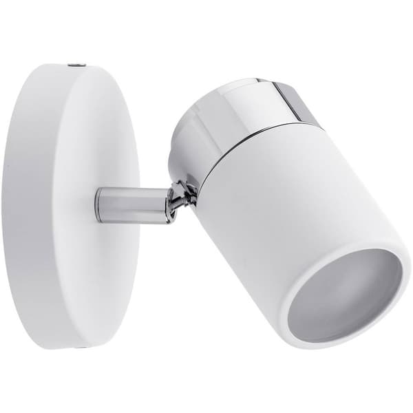 Paulmann Zyli 66710 Badrumsväggbelysning 10 W Vit, Krom Krom, Vit