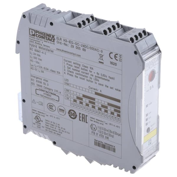 Phoenix Contact ELR H3-IES-SC- 24DC/500AC-9 Motorskydd 24 V/DC 9 A 1 st