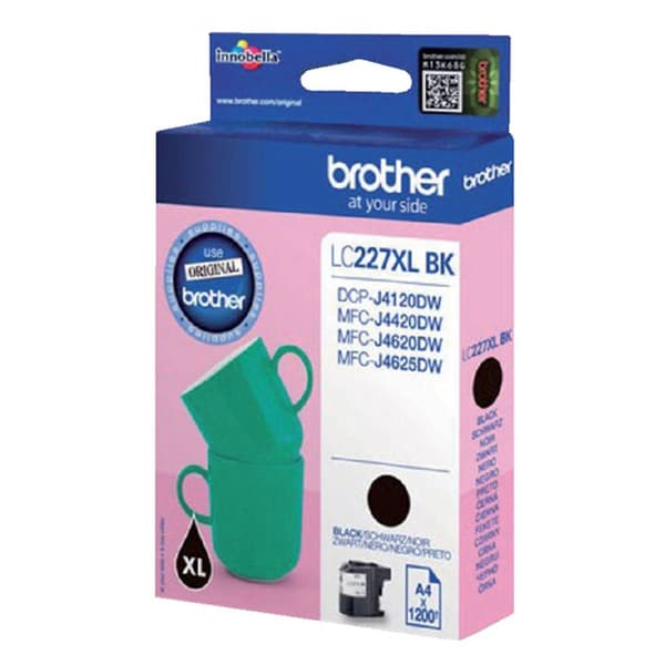 Brother Bläck LC-227XLBK Original Svart LC227XLBK