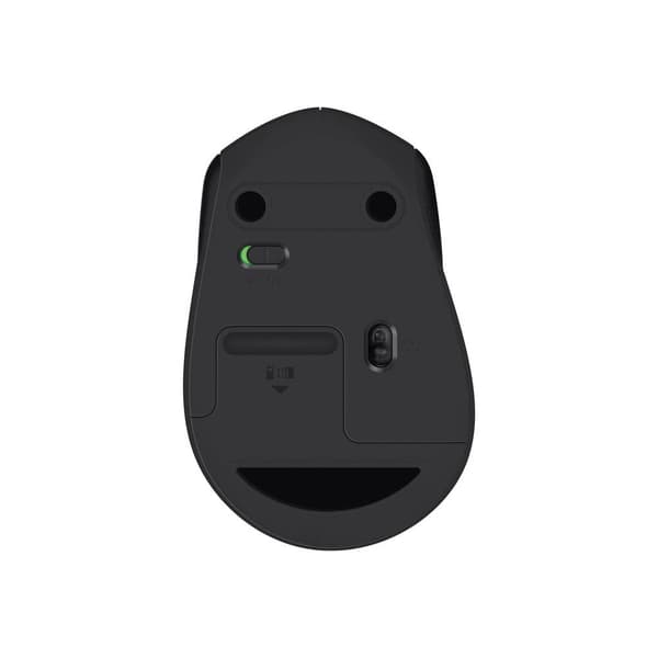 Logitech M330 Silent Plus WiFi mus Trådlös Optisk Svart 3 Knappar 1000 dpi