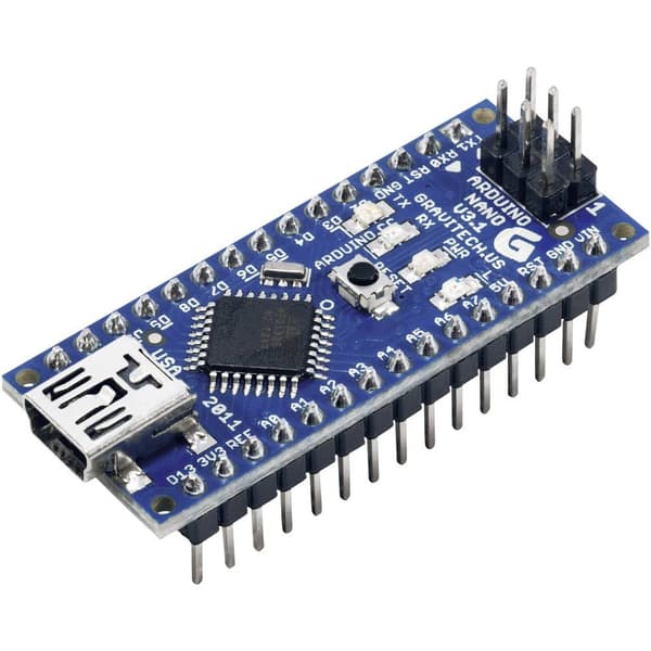 Arduino A000005 Kort Nano Core, Nano ATMega328