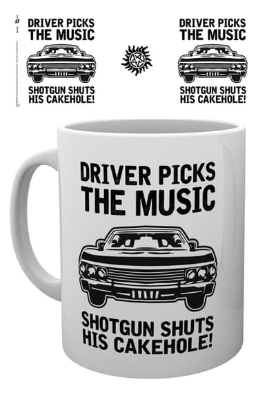 Supernatural - Driver picks the music - Mugg